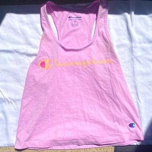 Super cute pink champions top! Cropped and athletic wear